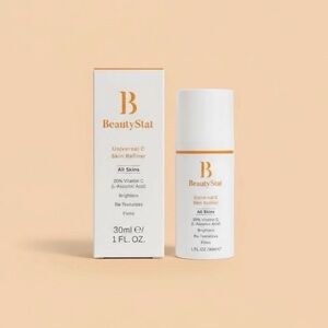 NIB BeautyStat Universal C Skin Refiner - White and Orange